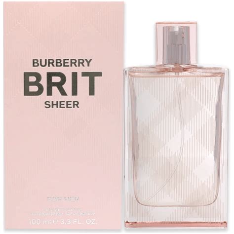 burberry brit sheer for her perfume